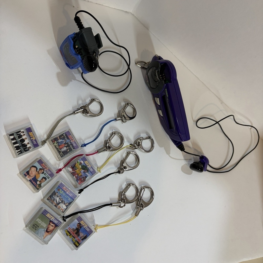 Tiger Hit Clips LOT 2 Players W/ 7 Clips Tested Working